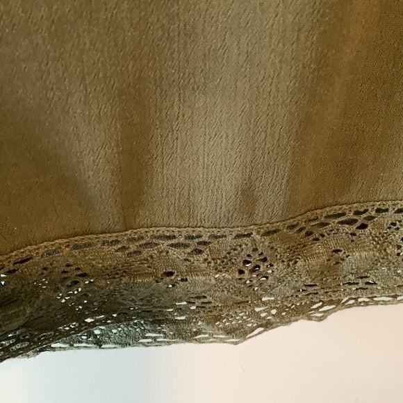 Aerie Peasant Green Oversized Scoop Back Dress Size Small - Picture 10 of 16